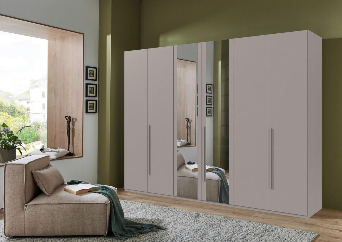 DREHTÜRENSCHRANK  in Sahara  - Sahara, MODERN, Glas/Holzwerkstoff (270/208/58cm) - Chameo