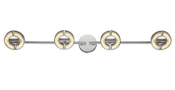 LED-STRAHLER - Weiß, Design, Kunststoff/Metall (11/78cm) - Novel