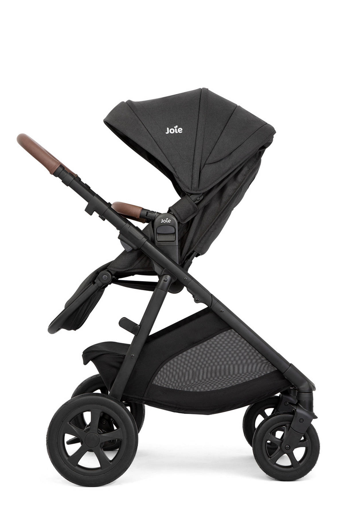 KINDERWAGENSET Alore  - Schwarz, Basics, Textil/Metall (67,3/116,7/89,7cm) - Joie