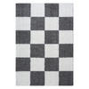 LÄUFER 80/200 cm Milano Grau, Weiß  - Weiß/Grau, Basics, Kunststoff/Textil (80/200cm)