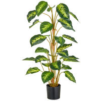 KUNSTPFLANZE 90 cm  - Schwarz/Braun, Basics, Kunststoff (90cm) - P & B