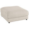 HOCKER in Textil Hellgrau  - Hellgrau/Schwarz, Design, Kunststoff/Textil (100/86/100cm) - Lomoco