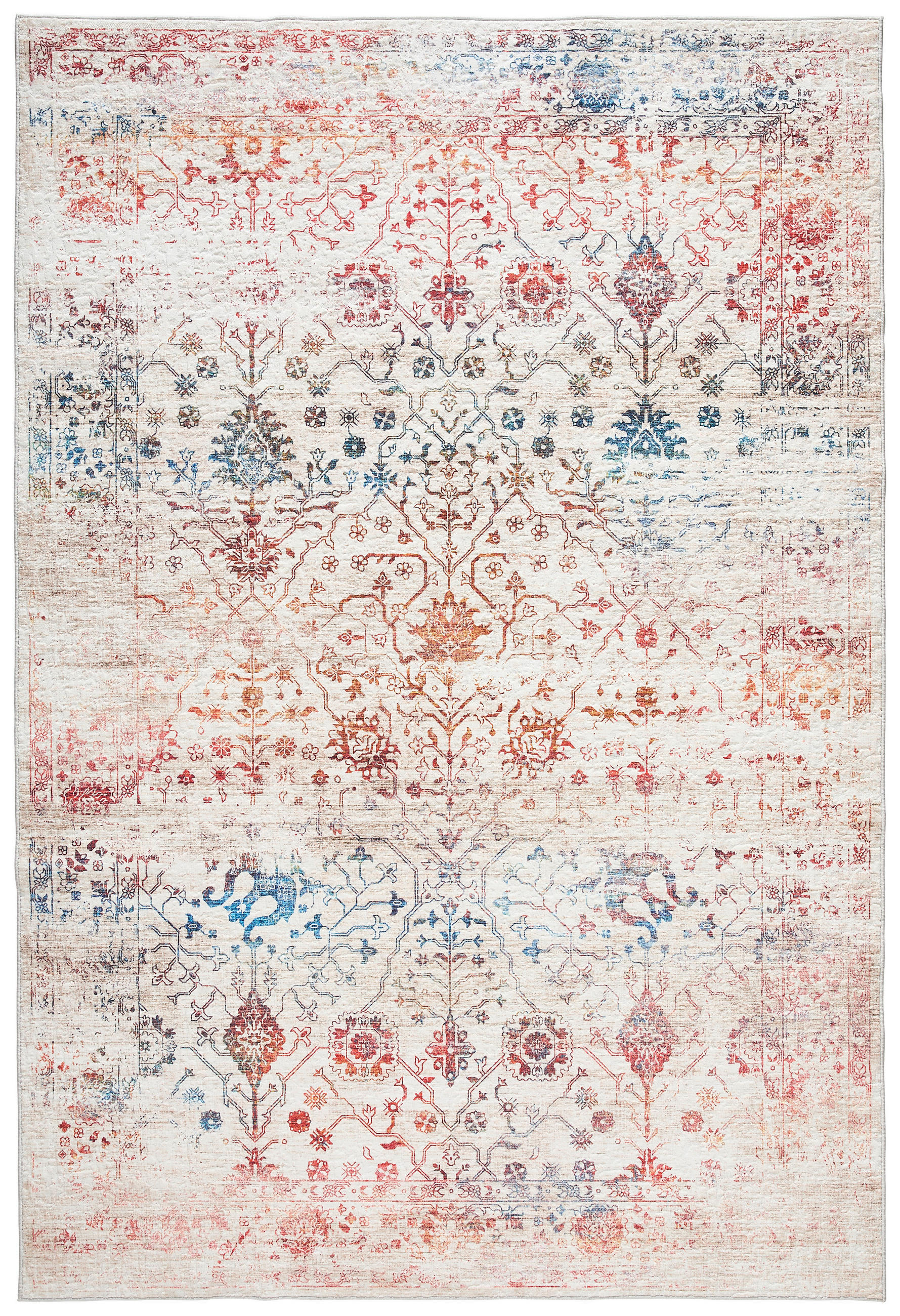 Novel VINTAGE KOBEREC, 160/230 cm, vícebarevná, béžová