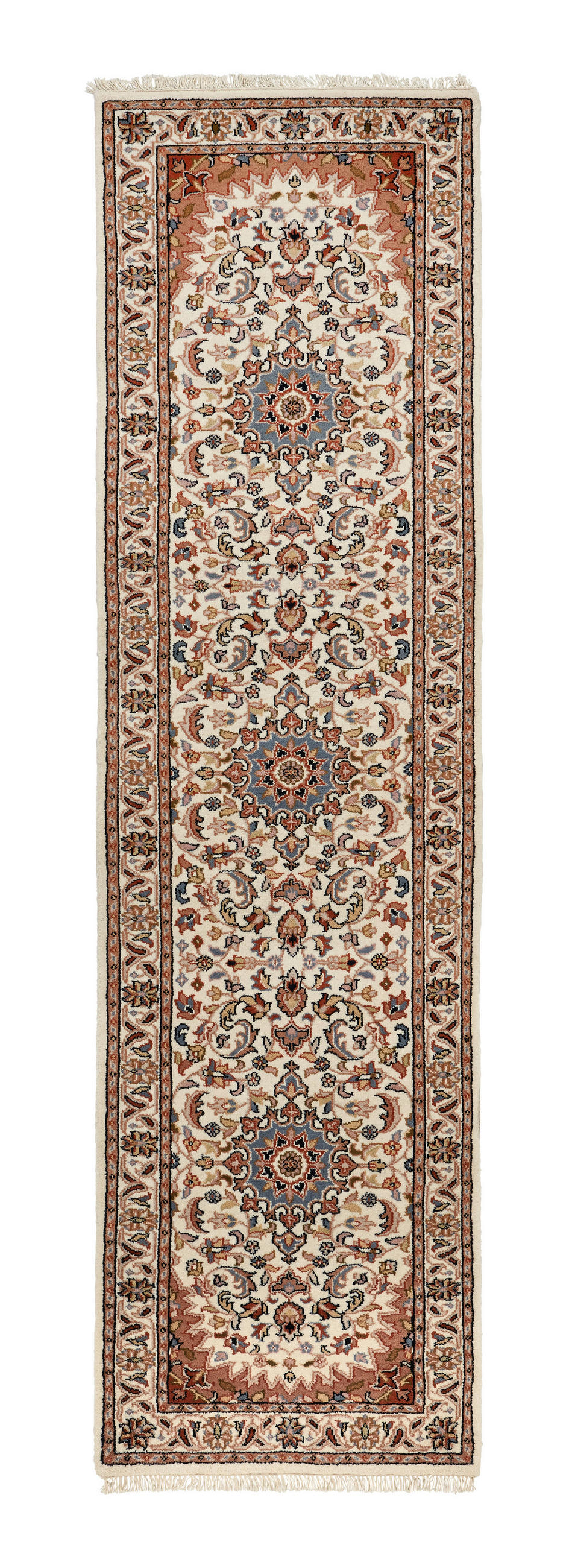 ORIENTTEPPICH 80/300 cm Nain Cream  - Creme, Lifestyle, Textil (80/300cm) - Cazaris