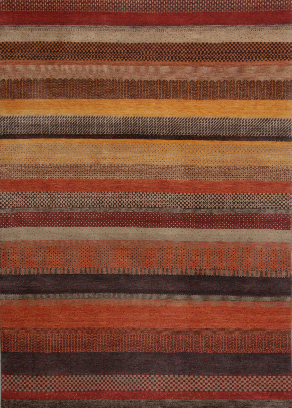 ORIENTALSKA PREPROGA  70/140 cm   večbarvno, terakota  - večbarvno/terakota, Basics, tekstil (70/140cm)