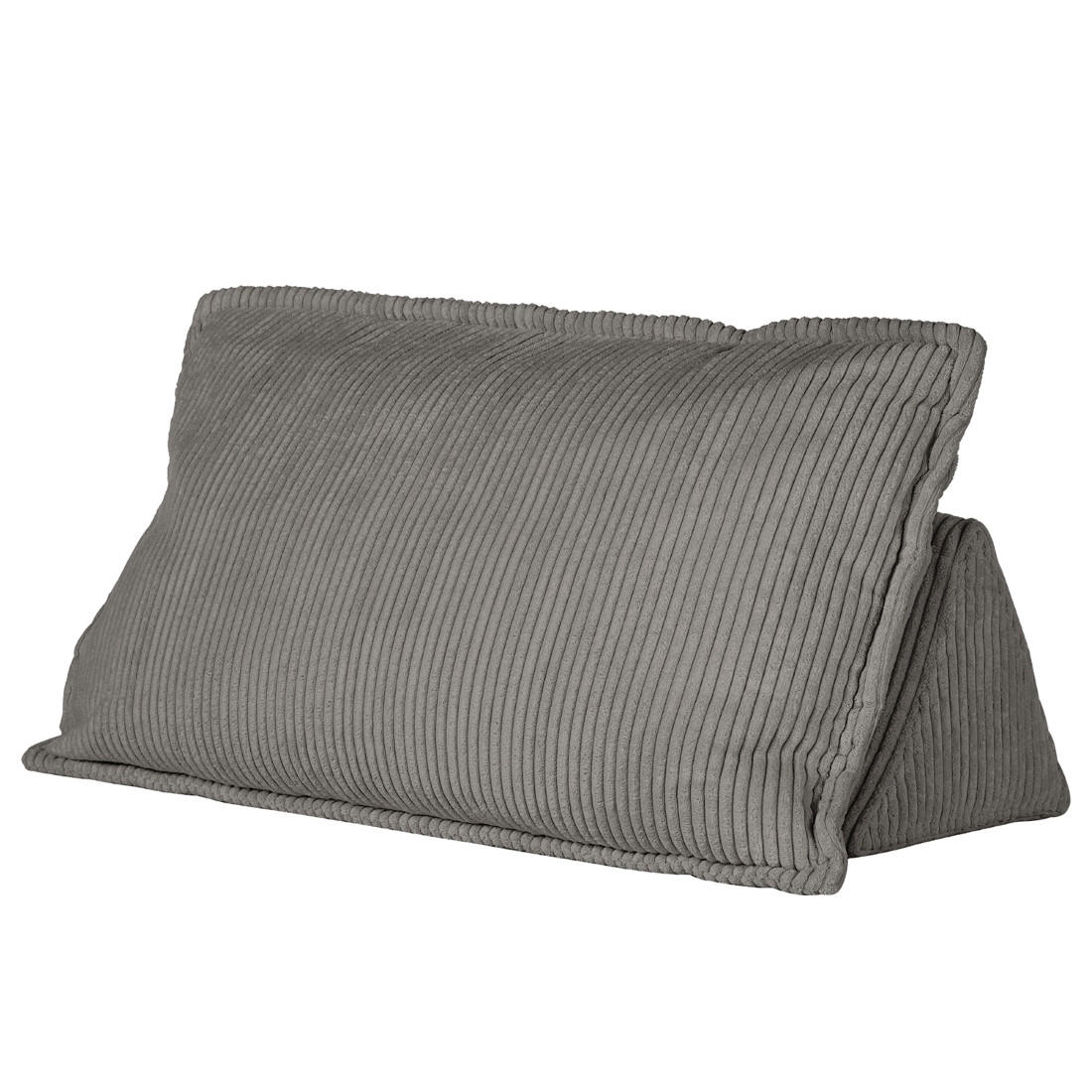 RÜCKENKISSEN  - Anthrazit, MODERN, Textil (83/25/42cm) - Trendmanufaktur