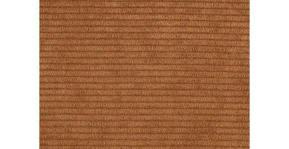 SCHLAFSOFA in Cord Orange  - Schwarz/Orange, MODERN, Textil/Metall (193/85/88cm) - Novel