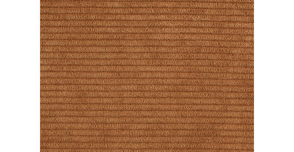 BOXSPRINGSOFA in Cord Rostfarben - Rostfarben/Schwarz, Design, Textil/Metall (200/100/108cm) - Novel