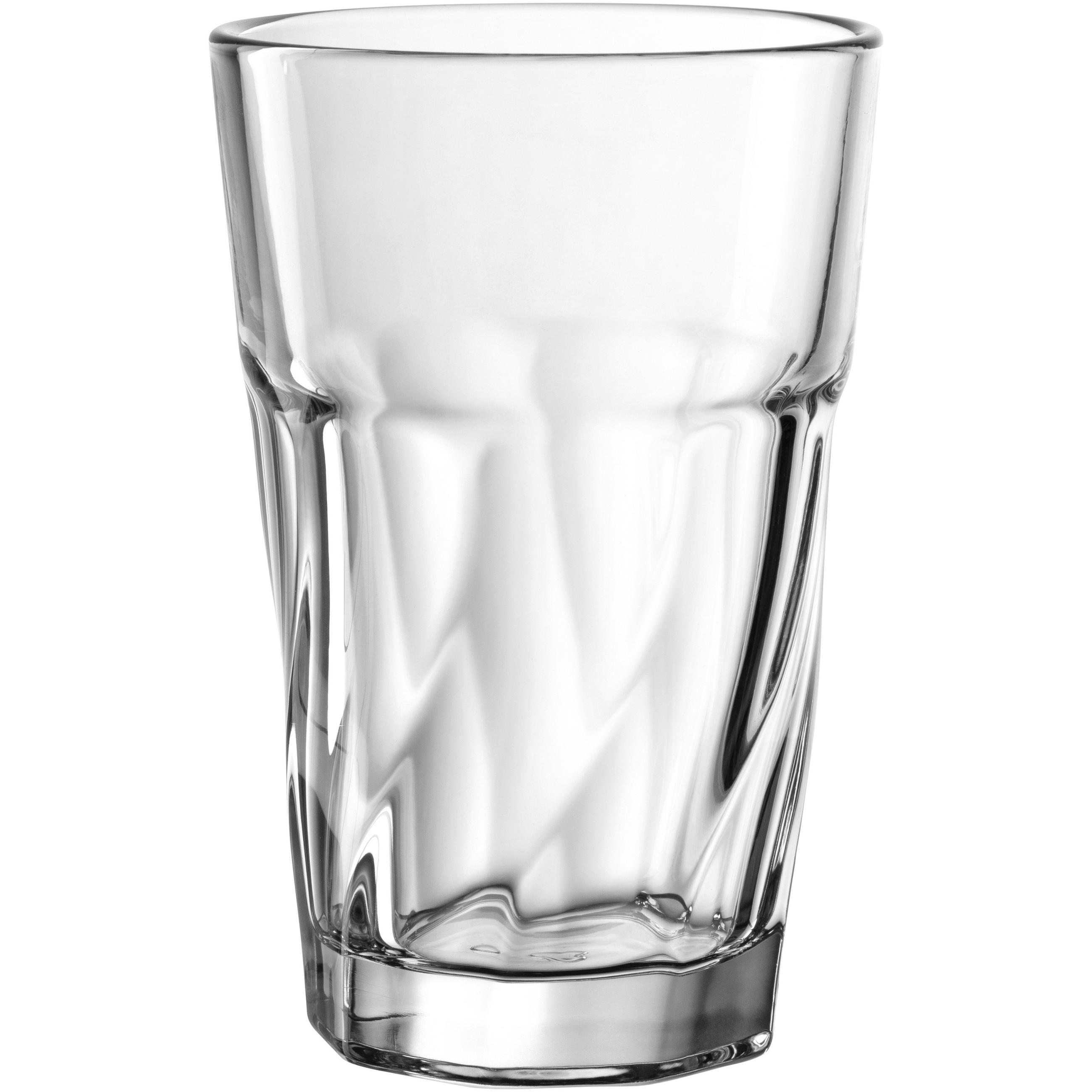 POHÁR 420 ml  - átlátszó, Basics, üveg (8,8/13,5/8,8cm) - Leonardo