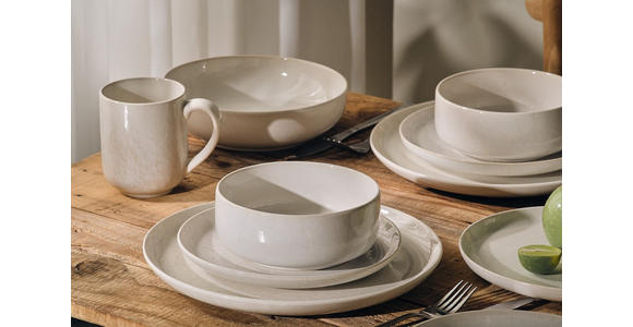 KOMBISERVICE Beige Marbella 20-teilig 4 Personen  - Beige, Trend, Keramik - Novel