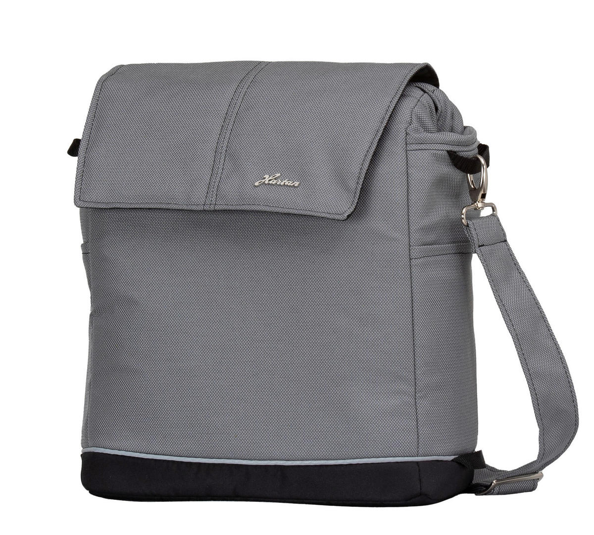 WICKELTASCHE Outdoor Activity  - Grau, Basics, Textil (37/48/22cm) - Hartan