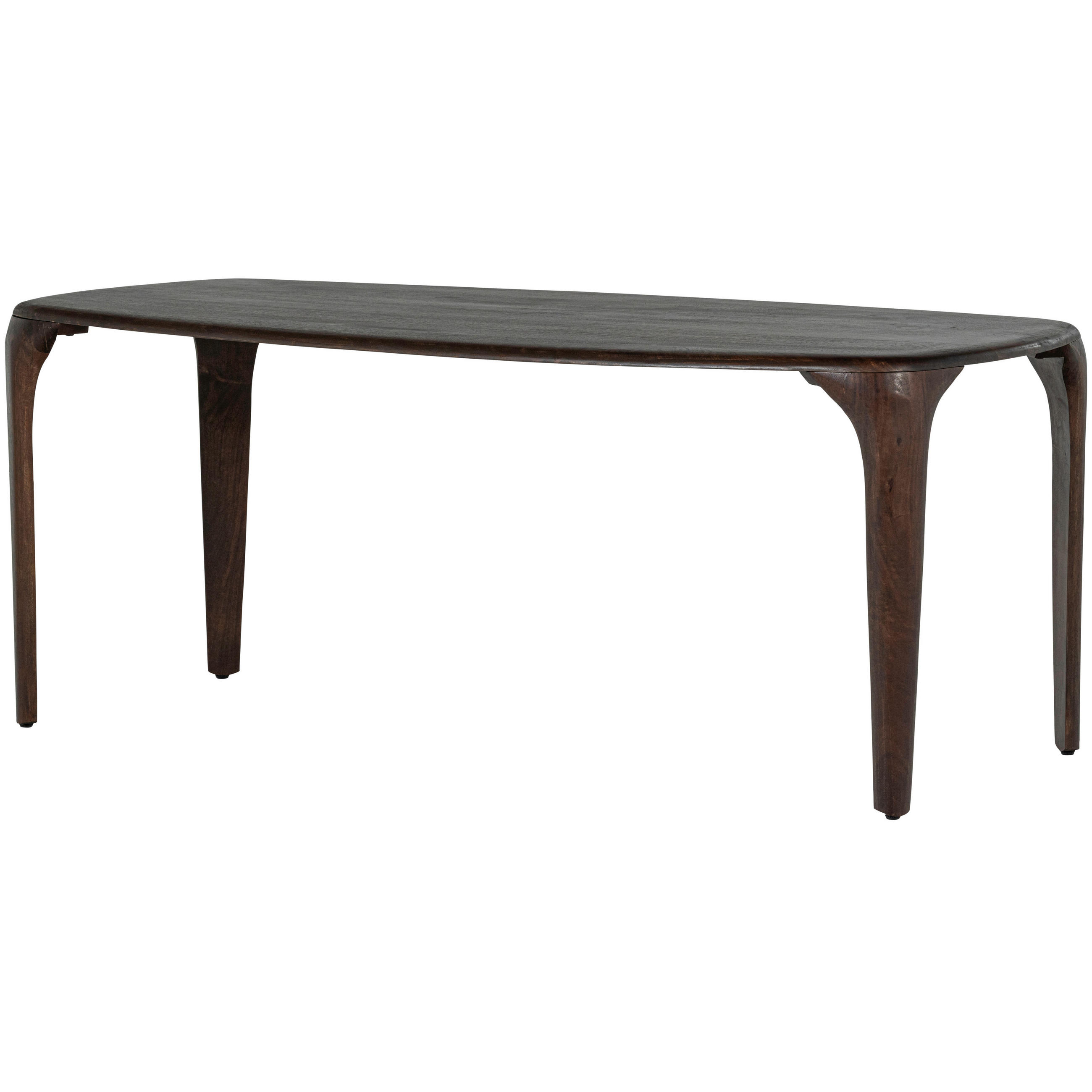 Livetastic Esstisch Fiore Dunkelbraun 95x76x190 cm
