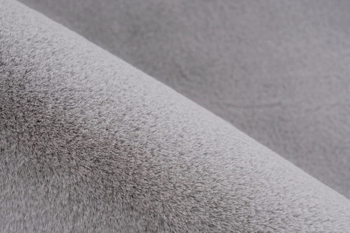 HOCHFLORTEPPICH 80/150 cm Silberfarben  - Silberfarben, Basics, Textil (80/150cm) - Kayoom