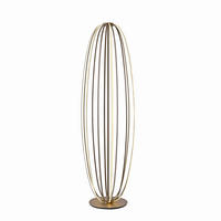 LED-STEHLEUCHTE - Bronzefarben, Design, Kunststoff/Metall (42/42/138cm) - Paul Neuhaus