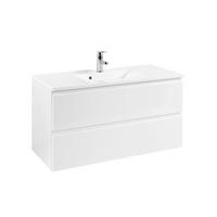 WASCHTISCHKOMBI 100 cm  - Weiß, Design, Holzwerkstoff (100cm) - Xora