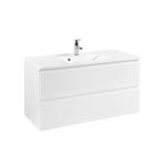 WASCHTISCHKOMBI 100 cm  - Weiß, Design, Holzwerkstoff (100cm) - Xora