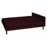 SCHLAFSOFA in Textil Brombeere - Brombeere/Schwarz, Design, Textil (220/88/104cm) - Bali SCHLAFSOFA in Textil Brombeere - Brombeere/Schwarz, Design, Textil (220/88/104cm) - Bali