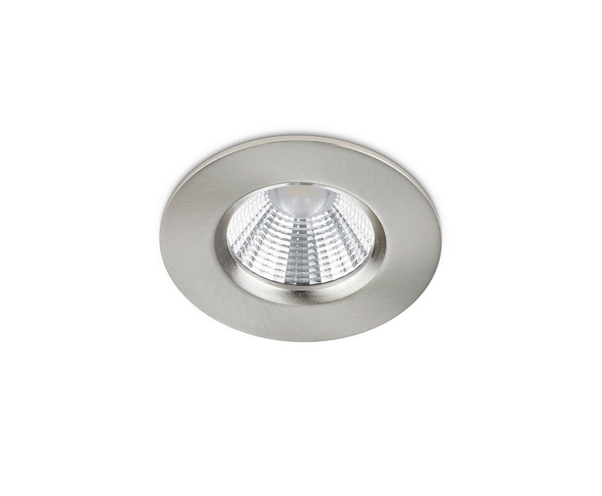 LED-EINBAUSPOT 8,5/5,4 cm   - Nickelfarben, KONVENTIONELL, Metall (8,5/5,4cm) - Trio Leuchten
