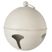 CHRISTBAUMANHÄNGER 24 cm  - Beige, LIFESTYLE, Metall (24cm)