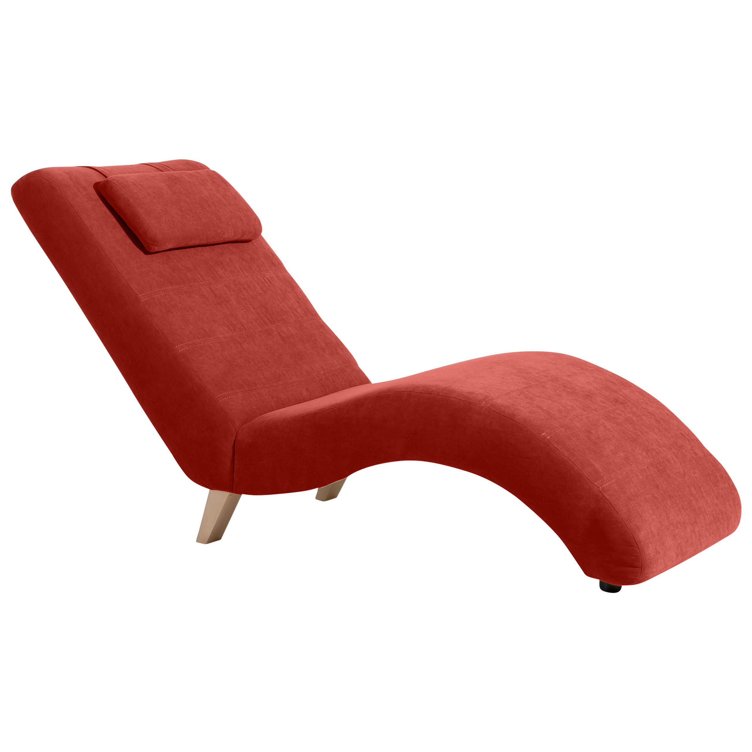 LIEGE Velours Terracotta  - Buchefarben/Terracotta, Design, Holz/Textil (65/84/163cm) - Max Winzer