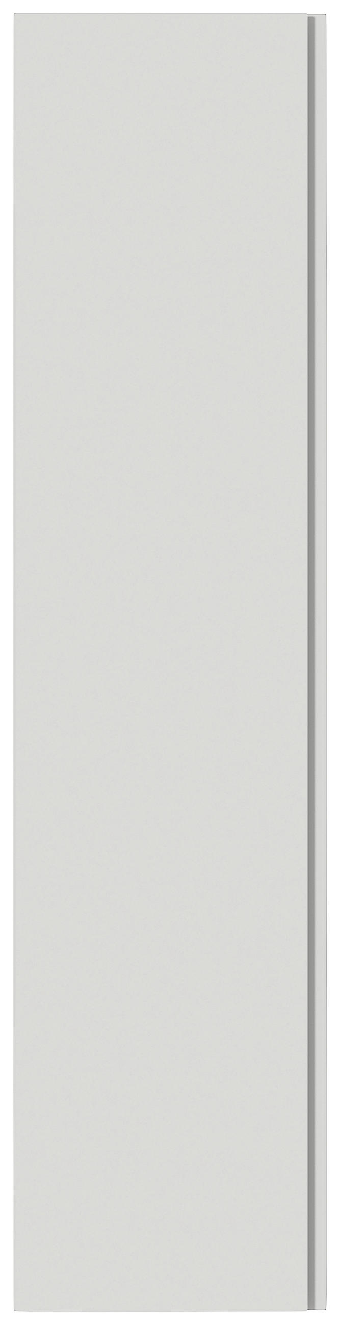 GARDEROBENSCHRANK Gardasee  in 40/165/33 cm  - Weiß, Design, Holzwerkstoff (40/165/33cm) - Moderano