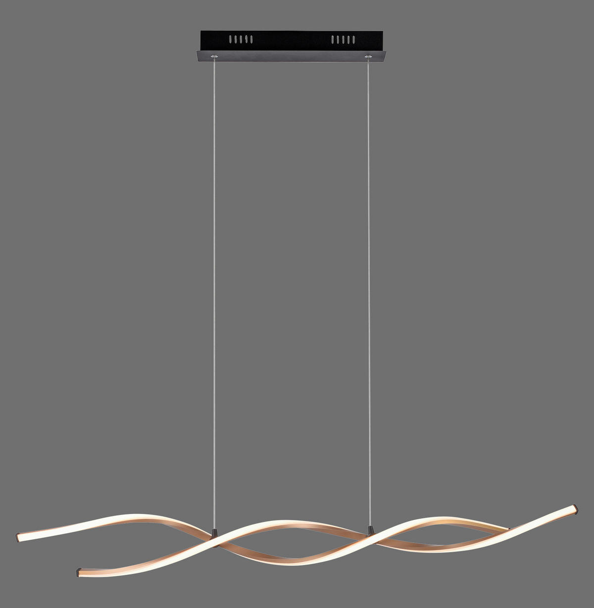 LED-PENDELLEUCHTE Polina 110/8/120 cm   - Design, Kunststoff/Metall (110/8/120cm) - Paul Neuhaus