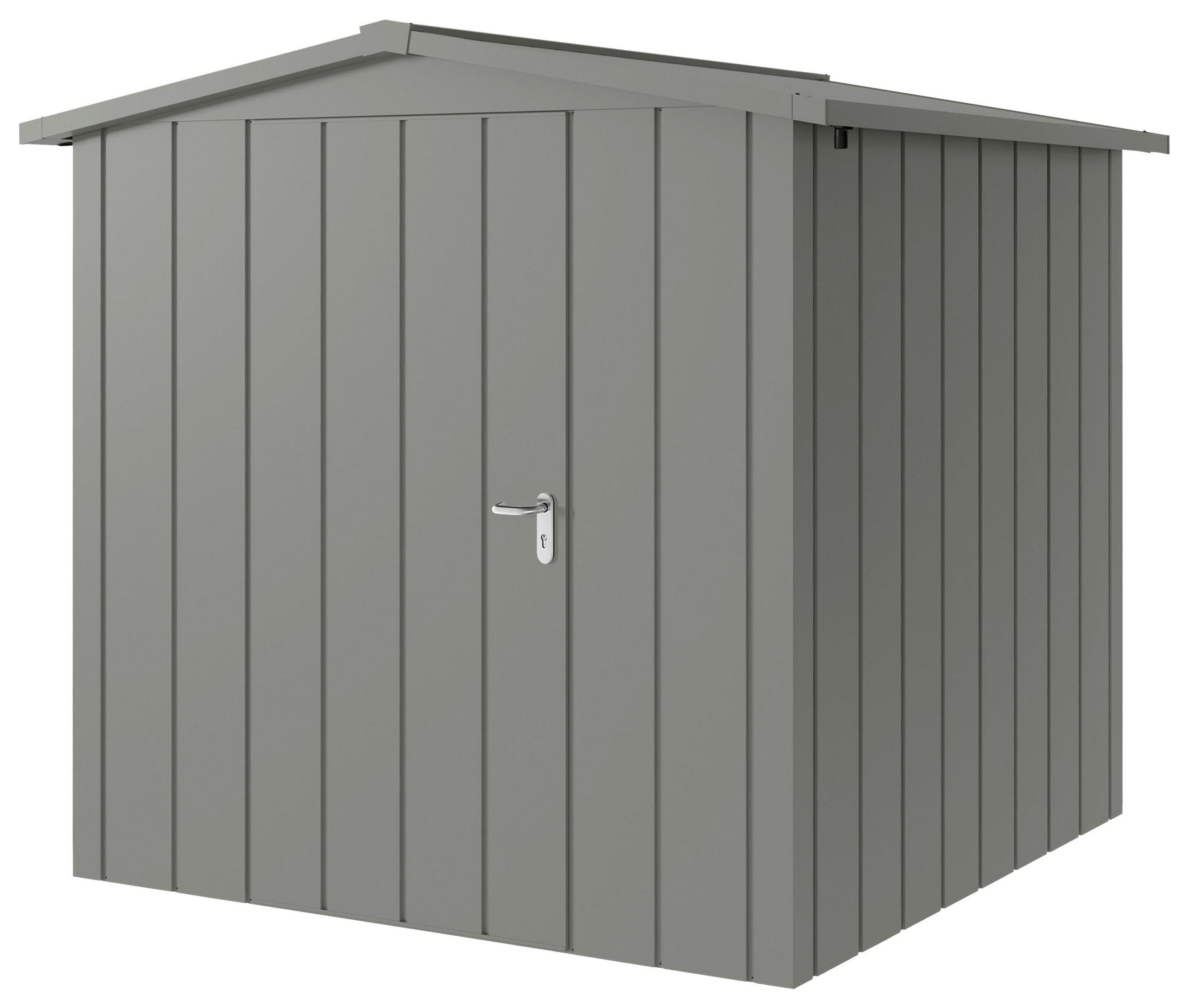 GERÄTEHAUS 237/223/229 cm  - Alufarben, Basics, Metall (237/223/229cm)