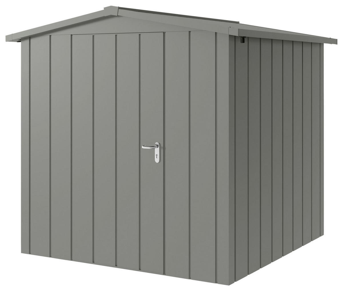 GERÄTEHAUS 237/223/229 cm  - Alufarben, Basics, Metall (237/223/229cm)