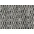 ECKSOFA Dunkelgrau Flachgewebe  - Chromfarben/Dunkelgrau, KONVENTIONELL, Textil/Metall (282/224cm) - Hom`in