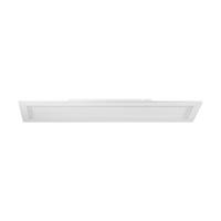 LED-DECKENLEUCHTE Padrogiano  Smart   - Weiß, Basics, Kunststoff/Metall (120/30cm) - Eglo