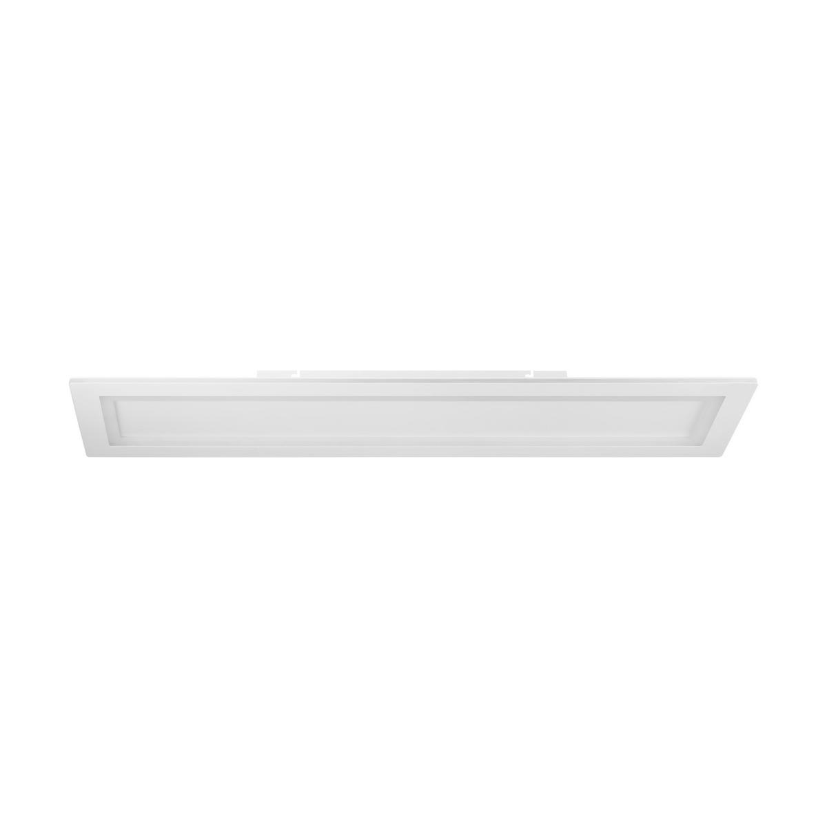 LED-DECKENLEUCHTE Padrogiano  Smart   - Weiß, Basics, Kunststoff/Metall (120/30cm) - Eglo