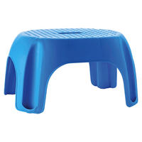 BADHOCKER Kunststoff  - Blau, Basics, Kunststoff (39/22/24cm)