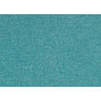 WOHNLANDSCHAFT in Flachgewebe Türkis  - Türkis/Silberfarben, Design, Kunststoff/Textil (263/365/187cm) - Cantus