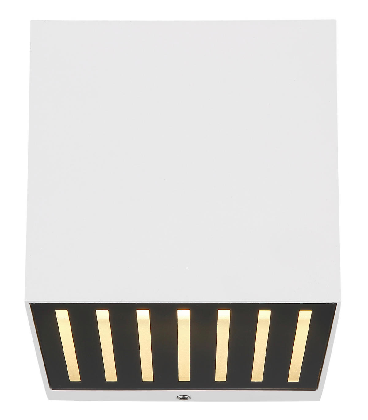 LED-AUSSENLEUCHTE - Klar/Weiss, Basics, Glas/Metall (10/10/10cm) - Globo