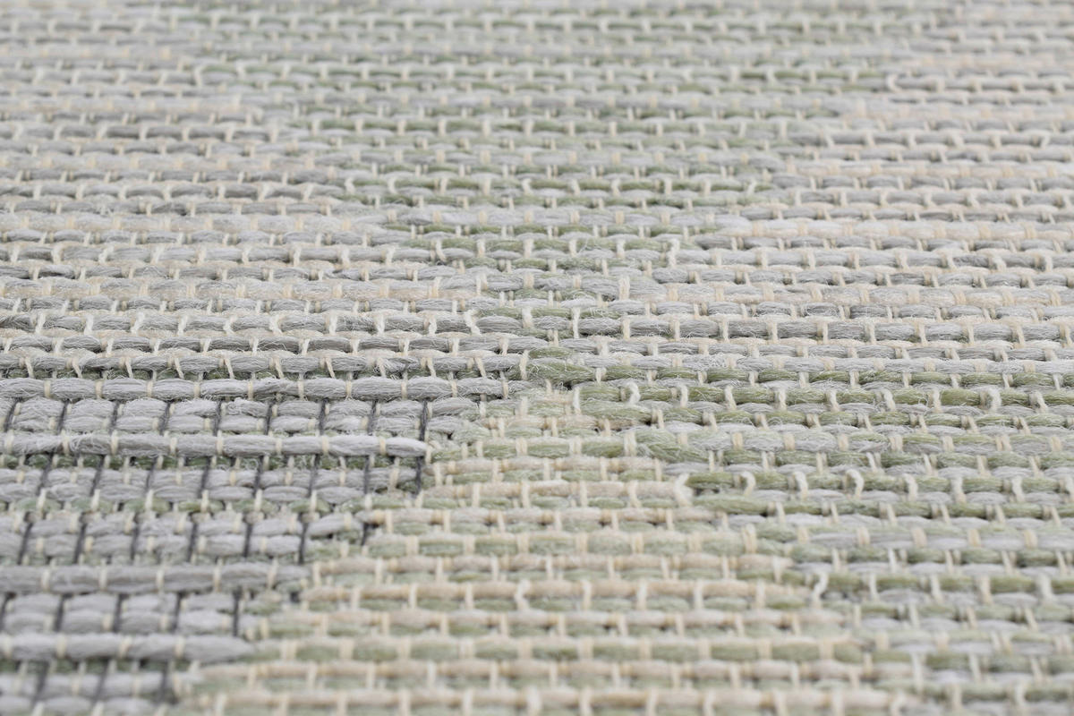 FLACHWEBETEPPICH 80/150 cm Amalfi Creme, Grün, Hellgrün  - Creme/Hellgrün, Trend, Textil (80/150cm)