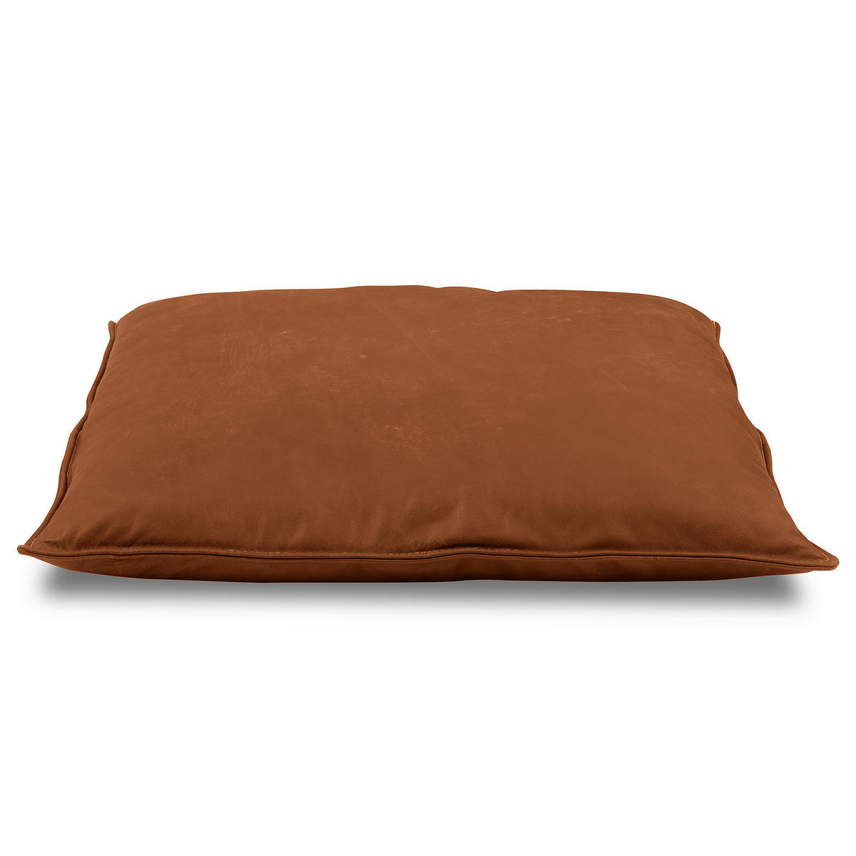 3-SITZER-SOFA  in Echtleder Karamell   - Beige/Karamell, Design, Leder/Kunststoff (300/85/123cm) - Livetastic