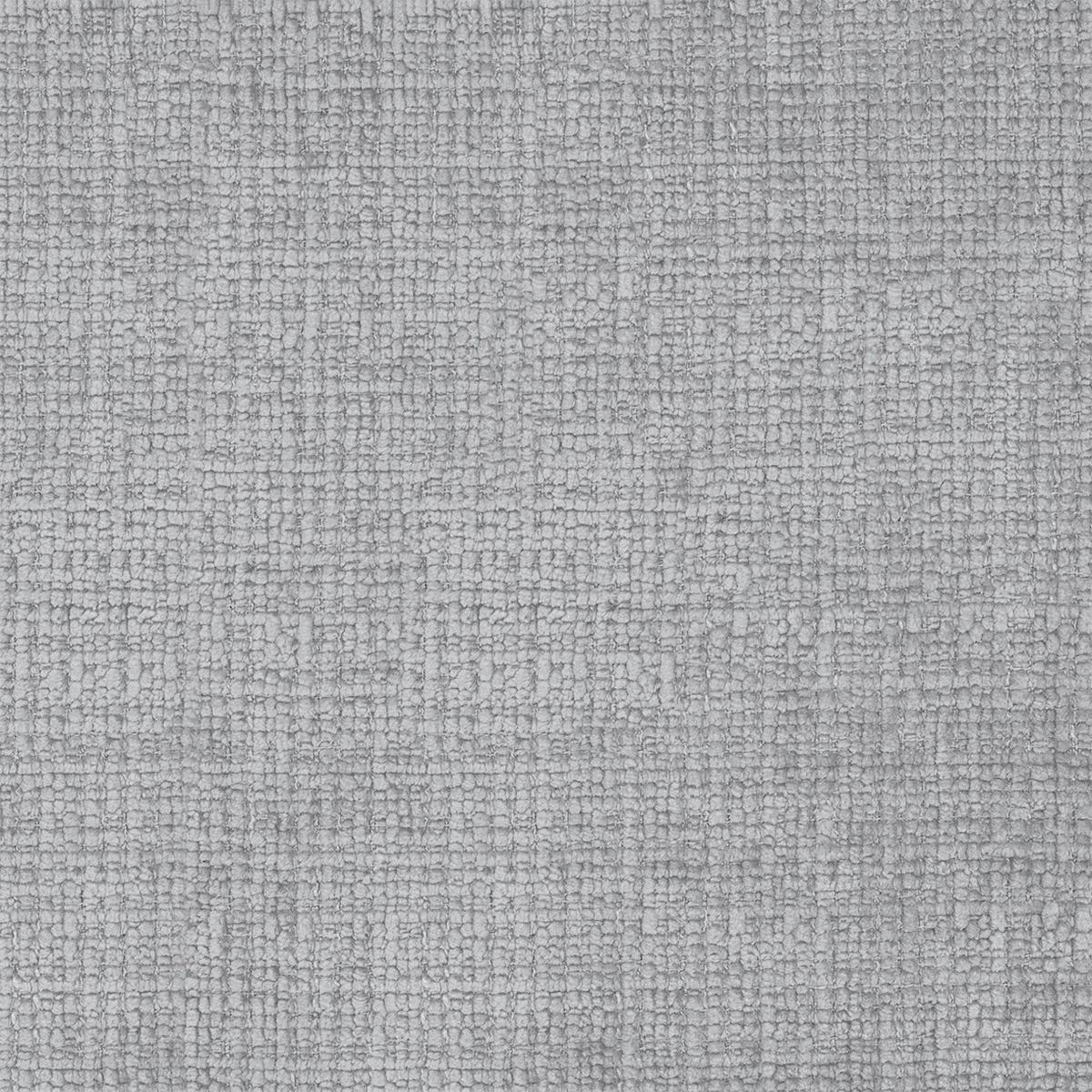 ECKSOFA Nelia Hellgrau Chenille  - Hellgrau/Schwarz, Design, Kunststoff/Textil (155/252cm) - P & B