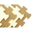 PUZZLEMATTE  - Beige/Weiß, Basics, Kunststoff (30/30/1cm) - My Baby Lou