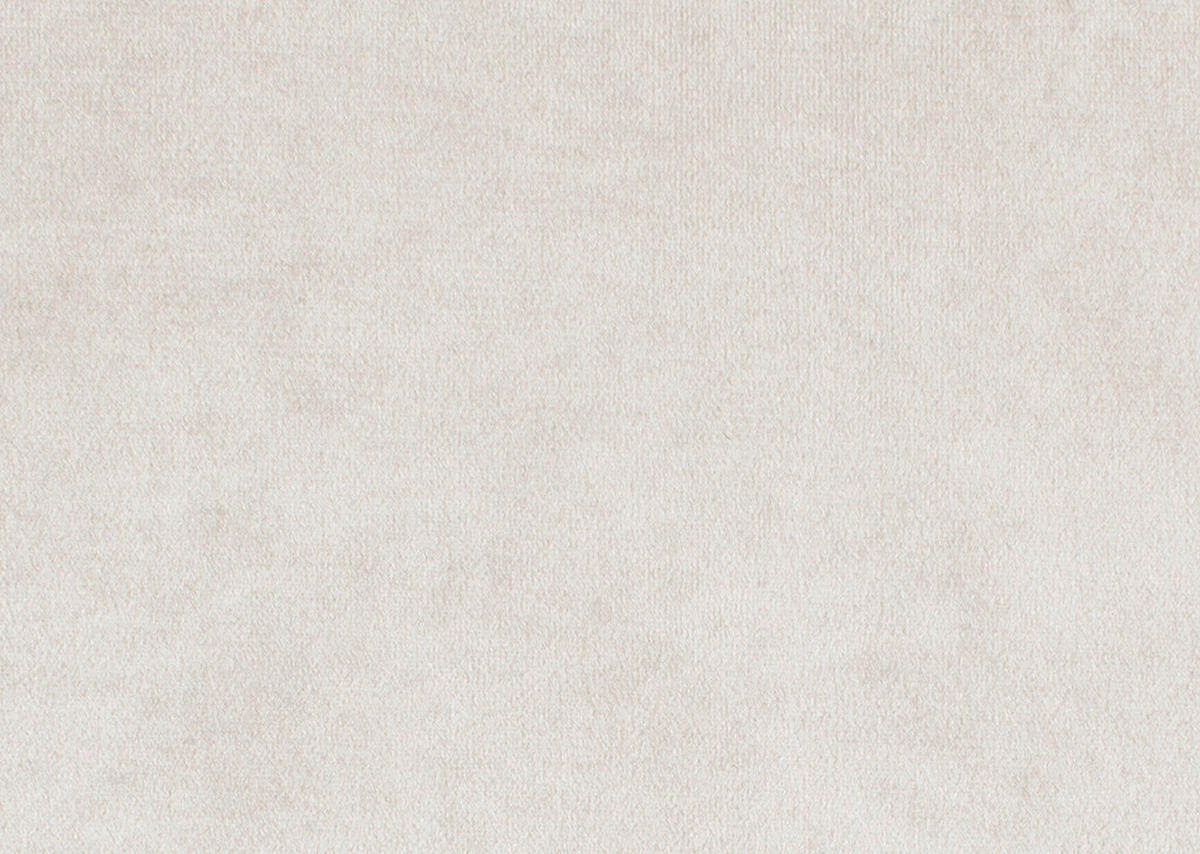 SCHLAFSOFA  mit Stoffauswahl, Schlafen auf Sitzhöhe, Rücken echt Velours Creme  - Creme/Schwarz, Design, Kunststoff/Textil (250/92/105cm) - Carryhome