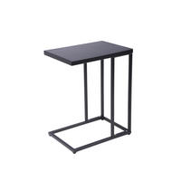 GARTENBEISTELLTISCH 43/30,5/56,5 cm  - Schwarz, Basics, Metall (43/30,5/56,5cm) - Gardenson