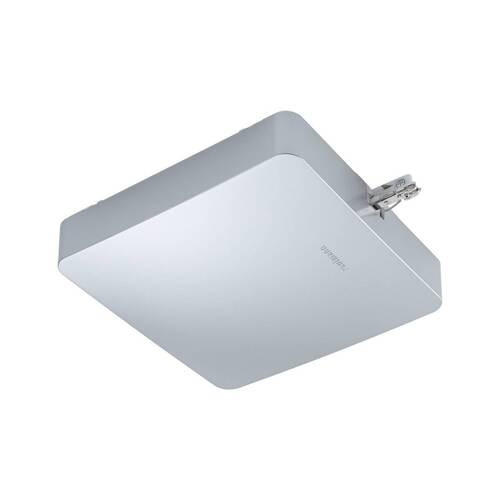 SCHIENENSYSTEM-EINSPEISER URail   - Chromfarben, Basics, Kunststoff (22,7/4,8cm) - Paulmann