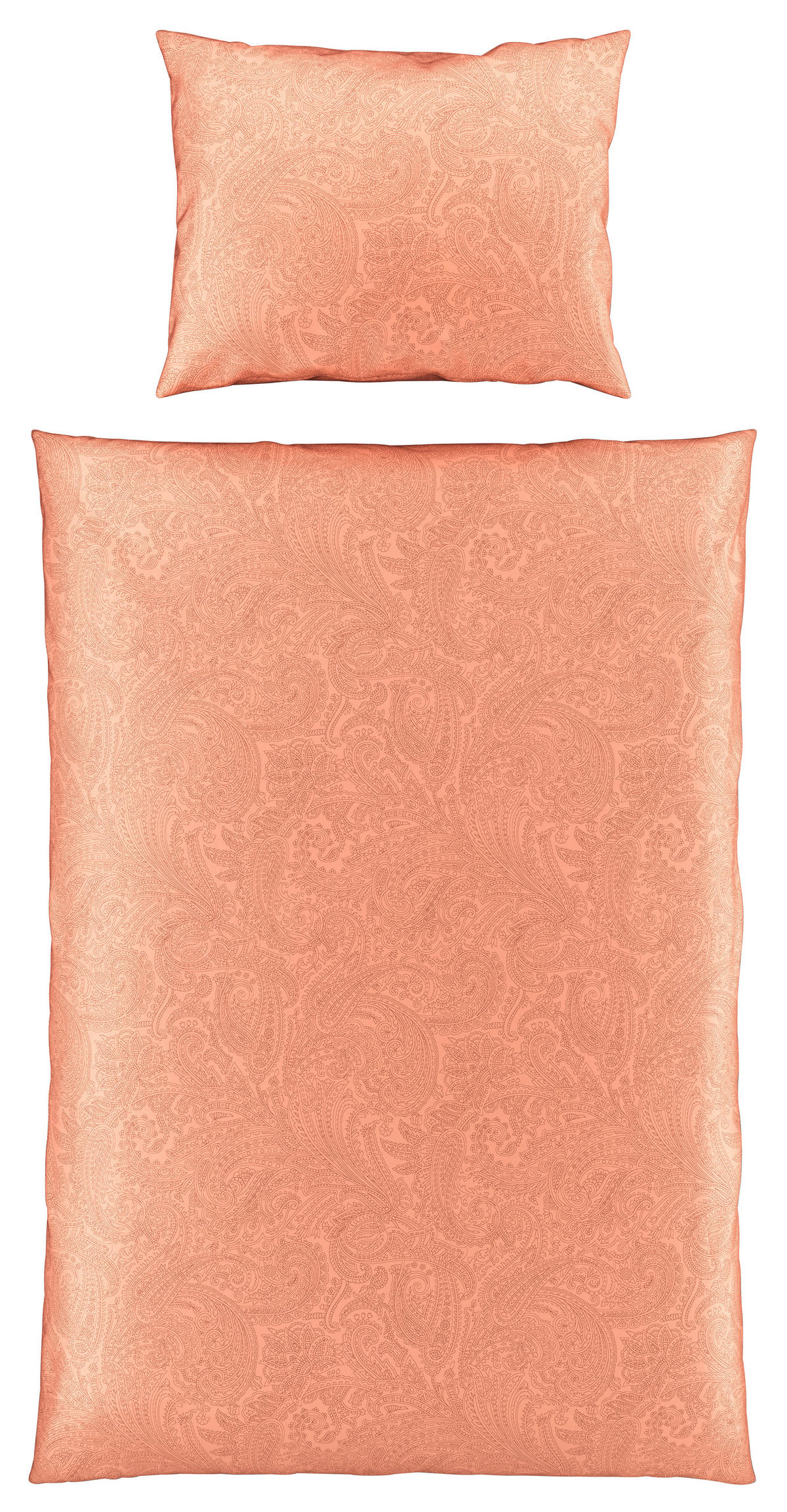 POVLEČENÍ, satén, oranžová, 140/200 cm - oranžová, Konvenční, textil (140/200cm) - Bio:Vio