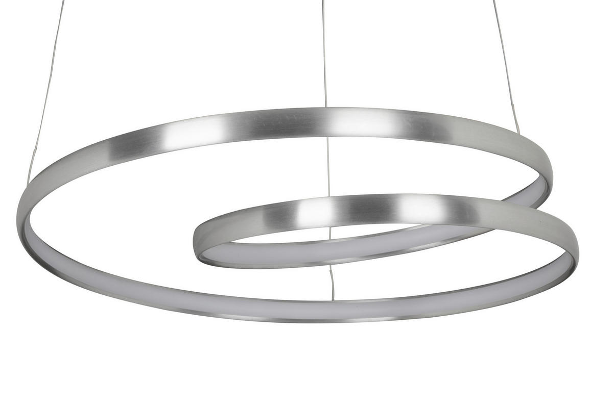 ZÁVĚSNÉ LED SVÍTIDLO, 56/150 cm  - bílá/barvy chromu, Design, plast (56/150cm) - Ambiente