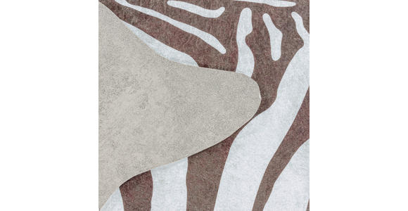 FELLTEPPICH 150/200 cm Etosha  - Braun/Weiß, Design, Leder/Textil (150/200cm) - Novel