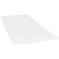 TOPPER 80/200 cm Höhe ca. 4 cm  - Weiß, MODERN, Textil (80/200cm) - Livetastic