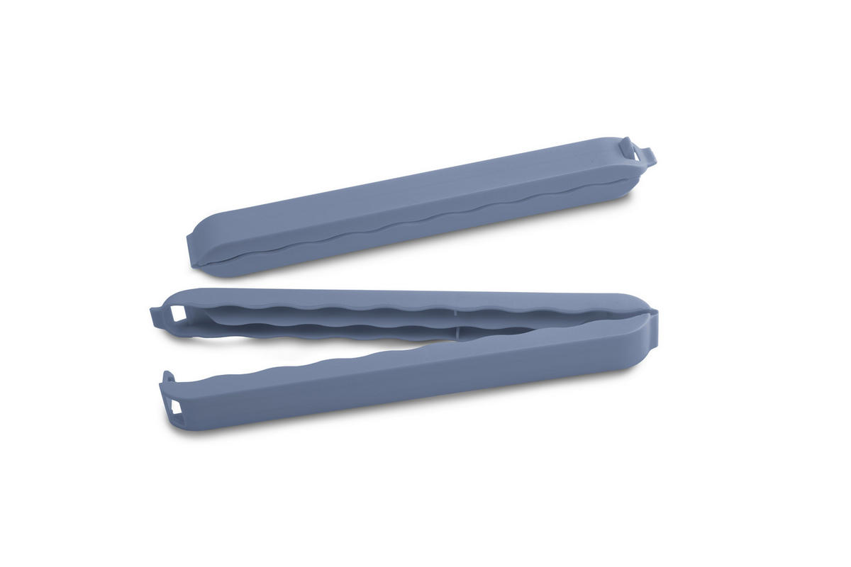 SPONY NA UZATVÁRANIE   - modrá, Basics, plast (21,5/5,5/2,6cm) - Rotho