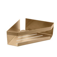 DUSCHABLAGE - Goldfarben, KONVENTIONELL, Metall (28,5/8/18cm) - Schöner Wohnen