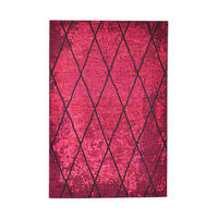 VINTAGE-TEPPICH 50/80 cm Fine Line Bordeaux  - Bordeaux, Design, Kunststoff/Textil (50/80cm) - Tom Tailor