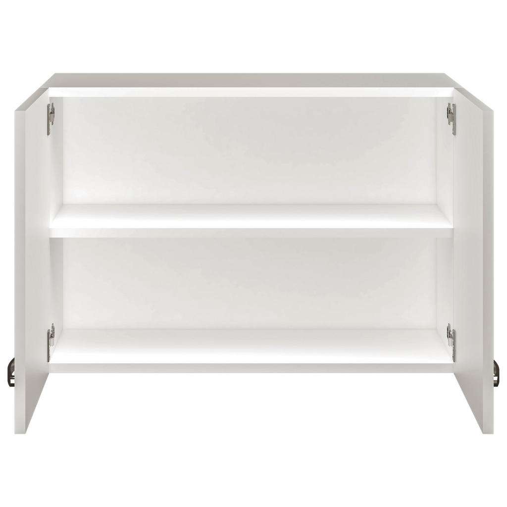 Thumbnail - FlexWell Küchenoberschrank, Weiß, Weiß Hochglanz, Metall, 1 Fächer, einzeln stellbar, 80x54.8x32 cm, Made in Germany, hä...