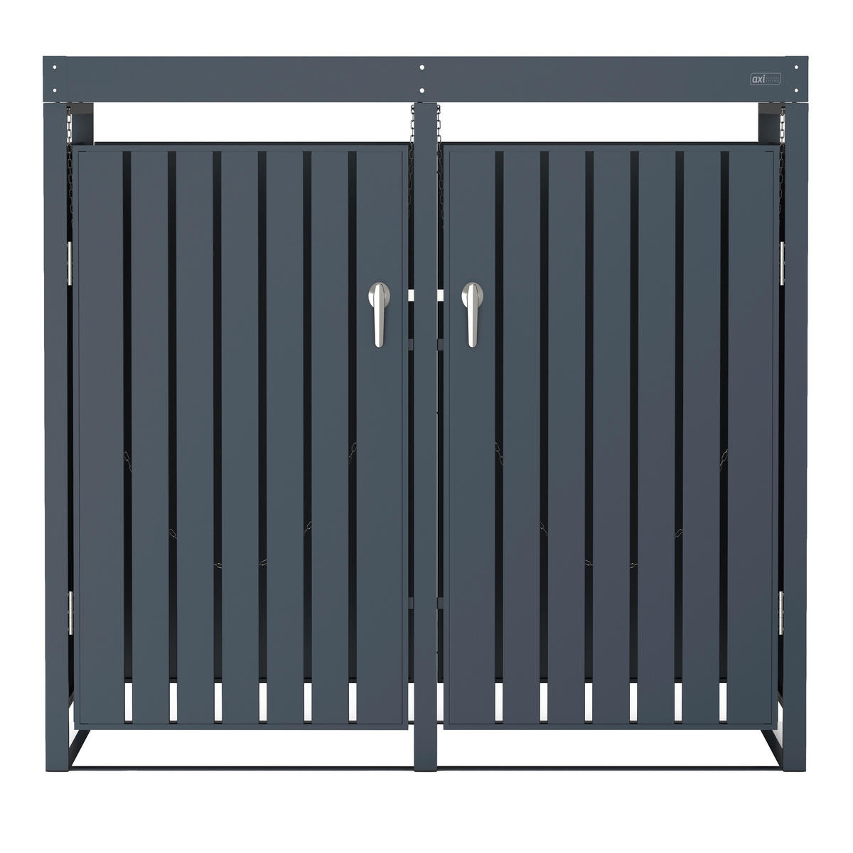 ÚLOŽNÝ BOX   - antracitová, Basics, kov (132/80cm) - Ambia Garden